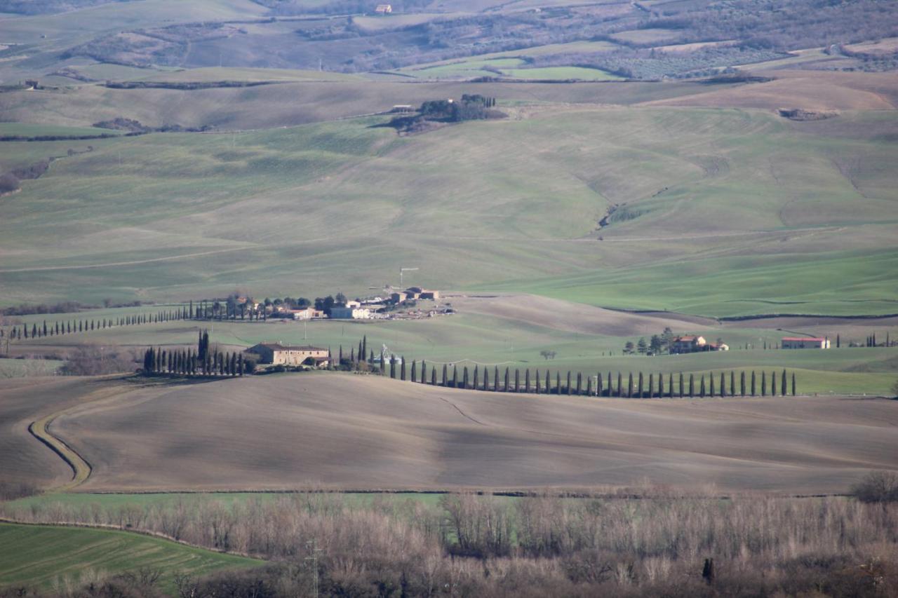 Casanova - Panoramic Rooms And Suites San Quirico dʼOrcia Exteriör bild